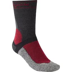 Носки Bridgedale Mountain Bike Winter Weight T2 Merino Sport Boot Graphite/Red M (1053-710353.223.M)