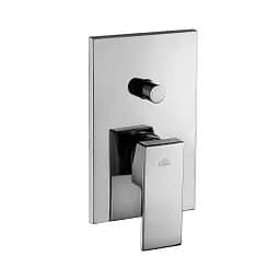 Смеситель для душа Paffoni Elle с металлической накладкой chrome EL015CR/M, Хром