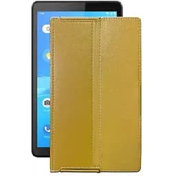 Чохол StatusCASE з екошкіри для планшету Lenovo Tab M7 TB-7305X Золотий