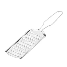 Терка средняя плоская для шоколада, сыра, орехов, чеснока, имбиря из нержавеющей стали 21 см, Kitchen Master 85772