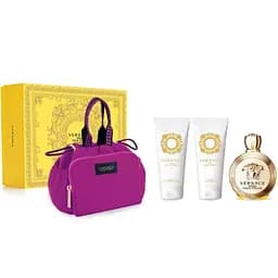 Набор Versace Eros Pour Femme 100 мл парфюмированная вода, 100 мл лосьон для тела, 100 мл гель для душа