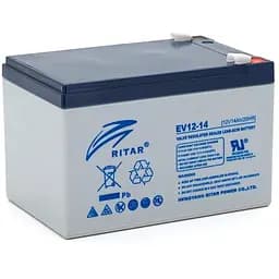 Тяговый аккумулятор RITAR EV12-14,12V 14Ah, F2 (151 х 98 х 99(105)), Q4