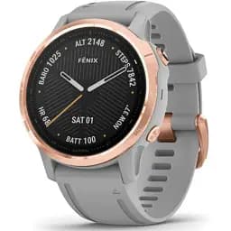Смарт-годинник Garmin Fenix 6S Rose Gold-tone with Powder Grey Band (010-02159-21/20)