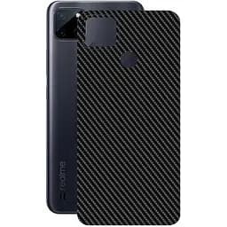 Захисна плівка StatusSKIN для Realme C25 Корпус Вініл Карбон чорний