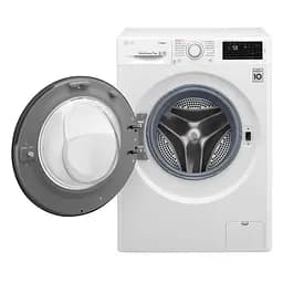 Пральна машина LG з фронтальним завантаженням F2J5HS6W, 7кг, 1200, A+++-10%, Пар, глибина 45см, Дисплей, Інвертор, Білий (F2J5HS6W) - мініатюра 3