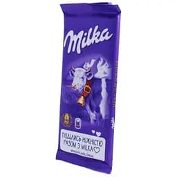 Уцінка. Шоколад молочний Milka без добавок 90 г (581713)  - мініатюра 3