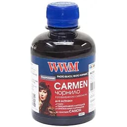 Чернила WWM CANON UNIVERSAL CARMEN Photo Black 200г (CU/PB)