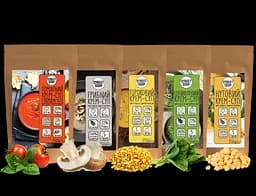 Street Soup Vegan Set — набір веганських крем-супів 5 смаків