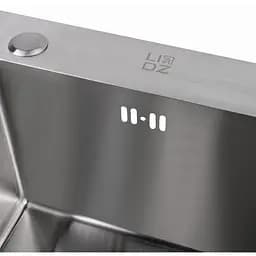 Кухонна мийка Lidz H7843 Brush 3.0/1.0 мм (LIDZH7843BRU3010), Нержавіюча сталь - мініатюра 3