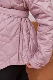 Куртка-сорочка 2в1 для вагітних демісезонна Alabama розмір L Lullababe Пудровий - мініатюра 9