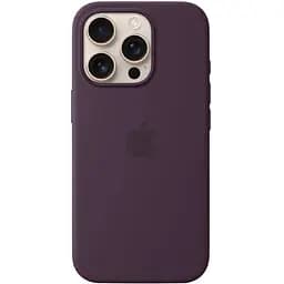 Чохол Epik SilIcone Case with MagSafe and Animation [Colorless] для iPhone 16 Pro Max Plum