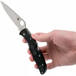 Ніж Spyderco Endura 4 Lightweight Flat Ground Black - мініатюра 4