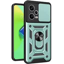 Чехол Ummi Camshield Serge Ring для Xiaomi Redmi Note 12 Pro+ 5G Зеленый / Green
