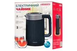 Ardesto Електрочайник EKL-F18B 1.7 л 2200 Вт strix контроль чорний - мініатюра 8