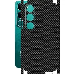 Защитная пленка StatusSKIN для Vivo Y300 5G Корпус Винил Карбон черный