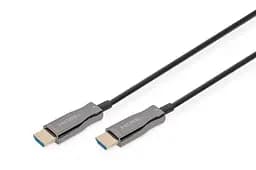 Гібридний оптоволоконний Кабель DIGITUS HDMI 2.0 4K AOC 30m Black
