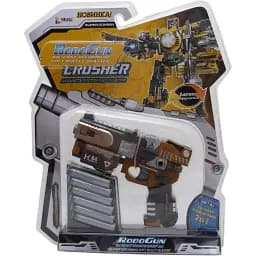 Іграшковий пістолет-трансформер Devik Toys RoboGun 2 в 1 Crusher 6 м'яких куль (K04) - мініатюра 3
