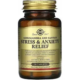 Комплекс Solgar Stress & Anxiety Relief 30 таблеток