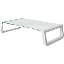 Подставка под монитор Trust Monta Glass Monitor St and White