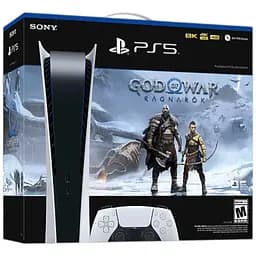 Ігрова приставка Sony PlayStation 5 Digital Edition 825GB God of War Ragnarok Bundle стаціонарна
