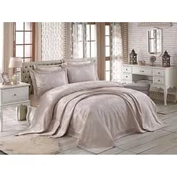 Покрывало с наволочками Gardines Miray Beige 240 x 260 см pbe0051050