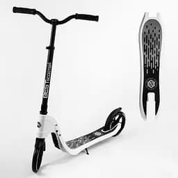 Самокат Best Scooter 92х48х104 см Чорно-білий 000231607 - мініатюра 2