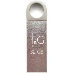 Флеш накопитель USB 32Gb T&G Metal TG026 серебристый USB 2.0 (TG026-32G)