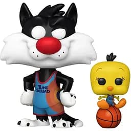 Фігурка Funko Pop Фанко Поп Space Jam Sylvester and Tweety Космічний джем Сильвестр і Твіті 10 см SJ AW ST