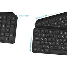 Клавіатура OfficePro бездротова (SK680) - мініатюра 5