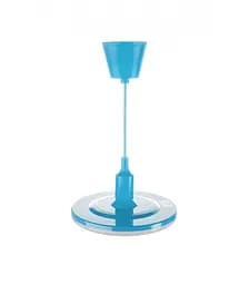 Люстра светодиодная на кухню LED 24W 4200K R-220 мм синяя UFO RADUGA LUMANO