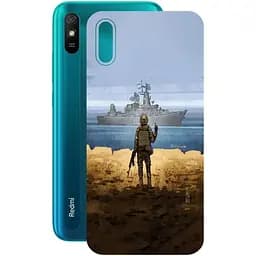 Защитная пленка StatusSKIN для Xiaomi Redmi 9i Sport 2021 Корпус Винил Корабль