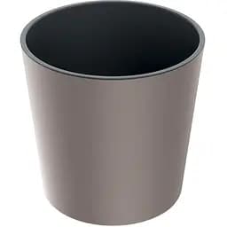 Горщик для квітів Prosperplast Urbi Round 2 в 1 з вкладкою 17 л мокко (88458-7529)