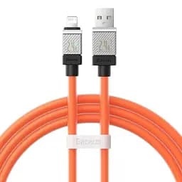 Кабель Baseus CoolPlay Series Fast Charging Cable USB to Lightning 2.4A 1m CAKW000407 Orange