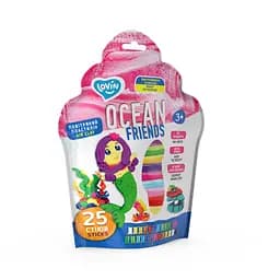 Набор для лепки с воздушным пластилином Air Clay 70159, 25 стиков Русалка