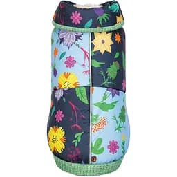 Жилет для собак Pet Fashion Grass M м'ятний з авторським принтом