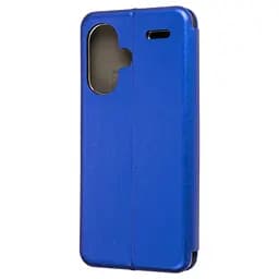 Чехол-книжка для Xiaomi Redmi Note 13 Pro+ 5G, G-Case, синий, кожаный чехол-книжка из экокожи (PU) и TPU, с магнитом, с подставкой и вместительным кардхолдером, противоударный, защита всего корпуса, ArmorStandart (ARM71848) - мініатюра 2