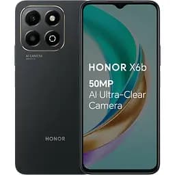 Смартфон Honor X6b 4/128GB Black Asian Version