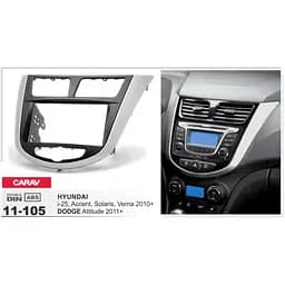 Перехідна рамка Hyundai Accent, Solaris Carav 11-105 - мініатюра 4