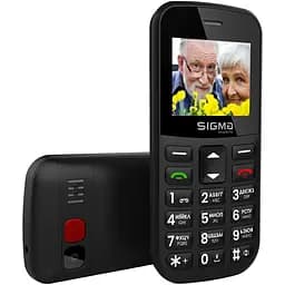 Мобільний телефон Sigma mobile Comfort 50 CF115 Easy Black (UA UCRF) - мініатюра 4