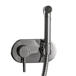 Змішувач вбудований з гігієнічним душем Globus Lux Niagara GLN-2-106 Chrome 30412 - мініатюра 4