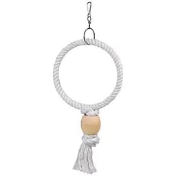Flamingo Ring фламинго веревочное кільце іграшка для папуг маленький 19.5х5х36 см