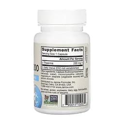 Амінокислота Jarrow Formulas Theanine 200 мг 60 капсул - мініатюра 2