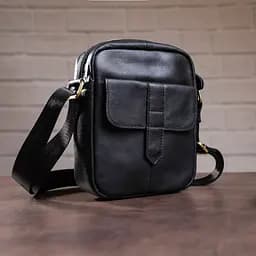 Чоловіча шкіряна сумка Vintage 18х21х5,5 см 000154032 - мініатюра 3