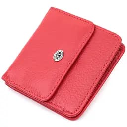 Кожаный женский кошелек ST Leather 9.5х9.5х1.5 см acs0029405