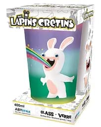 Склянка AbyStyle LAPIN CRETINS Rainbow Rabbids (Скажені кролики) 400 мл - мініатюра 4