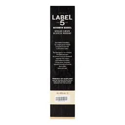 Віскі Label 5 Bourbon Barrel Single Grain Scotch Whisky 40% 1 л у подарунковій упаковці - мініатюра 3