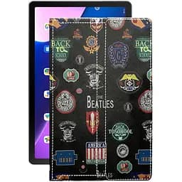 Чехол StatusCASE из экокожи для планшета Lenovo Tab M10 Plus (3rd) Битлз