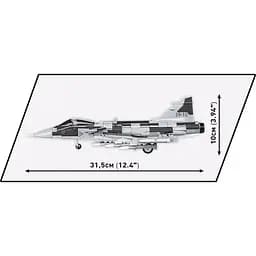 Конструктор Cobi Літак SAAB JAS 39 Gripen E 480 деталей (COBI-5820) - мініатюра 7
