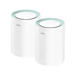 Маршрутизатор WiFi Mesh-система WiFi 5 Cudy M1300 (2-Pack) 2 штуки дводіапазонні гігабітні AC1200 (73-00523)