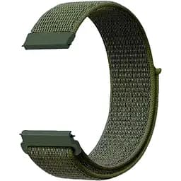 Ремінець DK CDK для Xiaomi Mijia Quartz Watch 20mm Nylon Sport Loop (012415) (olive flak)